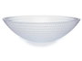 Vivalto Bowl Cristal Allure 31 cm en Verre Transparent pour Salade (Set de 4)