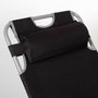 Aktive Chaise longue Aktive Noir 153 x 33 x 47 cm