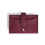 Montblanc Porte-cartes Meisterstück en cuir bordeaux MB199318