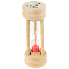 Cuisy Sablier de 3 minutes en bois