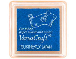Tsukineko VERSACRAFT Tampon encreur bleu céruléen 33x33mm