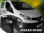 Heko Déflecteurs de fenêtre pour Nissan NV200 2/4D (2009+) - Uniquement déflecteurs avant
