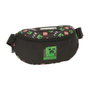 Safta Sac banane Minecraft Noir 23 x 14 x 9 cm