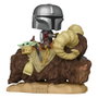 Funko Star Wars The Mandalorian POP! Deluxe Vinyl figurine The Mandalorian on Bantha with Child in Bag