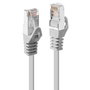 Lindy Câble réseau Ethernet RJ45 Gris Cat.5e F/UTP blindé 1 mètre, contacts plaqués or