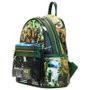 LOUNGEFLY Sac à dos Star Wars Le Retour du Jedi, 25 cm, en cuir végan, bretelles ajustables, intérieur assorti