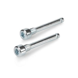 XLC Jeu de vis de fixation M4x27 (paire) pour Shimano XT/XTR, Magura et Tektro