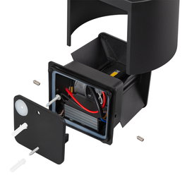 Applique Murale Extérieure LED 2x5W Noir 4000K IP65