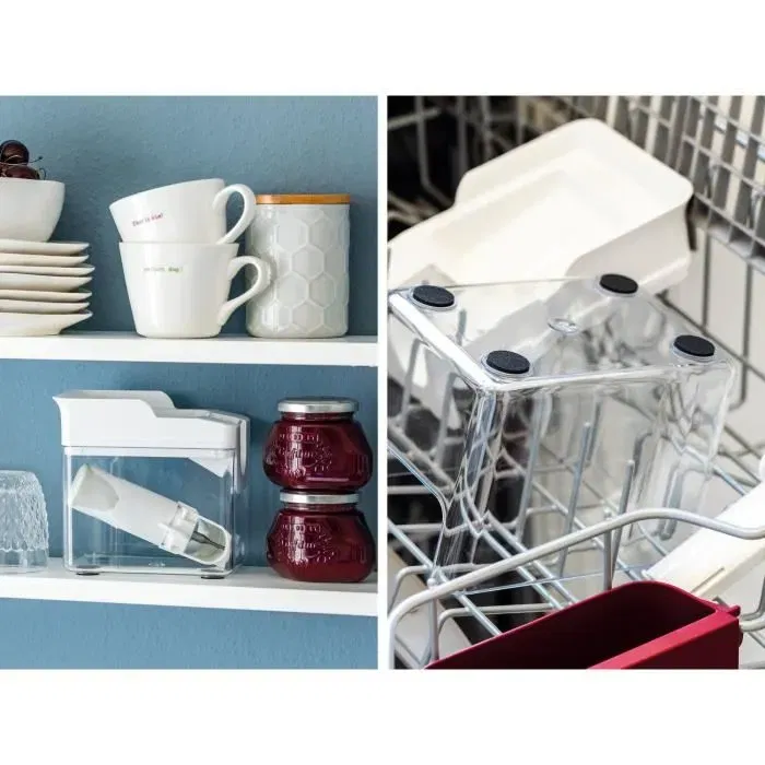 Leifheit Dé-noyauteur à cerises Cherrymat 3.0 37211, pour dénoyauter jusqu'à 15 kg de cerises par heure, matériel de pâtisserie