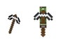 Mattel Espada Pico de Hierro Minecraft - Épée en fer pour roleplay et cosplay, dimensions 21.09x2.80 cm