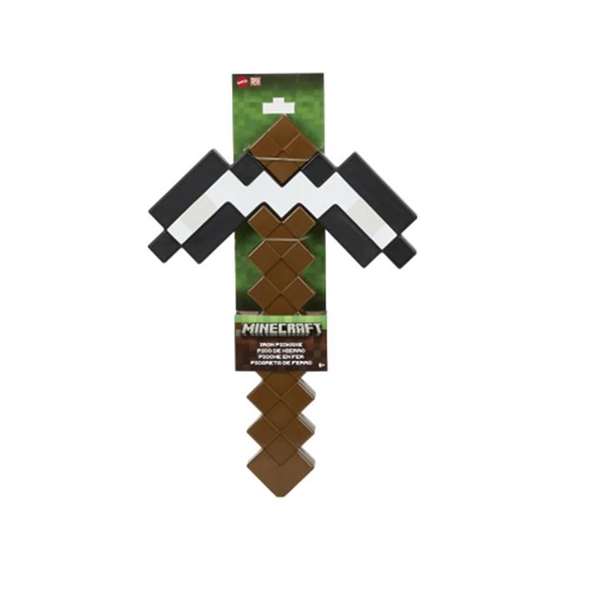 Mattel Espada Pico de Hierro Minecraft - Épée en fer pour roleplay et cosplay, dimensions 21.09x2.80 cm Mattel Espada Pico de Hierro Minecraft - Épée en fer pour roleplay et cosplay, dimensions 21.09x2.80 cm