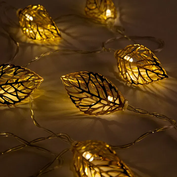 Guirlande LED Intérieur 2M Blanc Chaud [HO-XMAS-046-IP20-2M-WW]