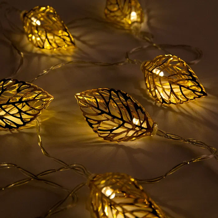 Guirlande LED Intérieur 2M Blanc Chaud [HO-XMAS-046-IP20-2M-WW]