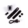 Lumière arrière LED Vélo 2 Niveaux + Clignotant USB, Autonomie 300 min, Alimentation Câble USB