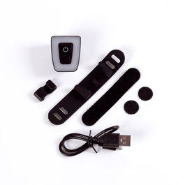 Feu arrière Bicicleta LED 2 Niveaux+Éclat USB