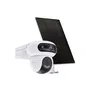 EZVIZ HB90 Caméra de surveillance extérieure double motorisée avec panneau solaire 8W et vision nocturne infrarouge
