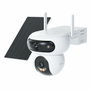 Ezviz HB90 Caméra de surveillance extérieure double motorisée avec panneau solaire 8W