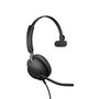 Jabra Evolve2 40 SE USB-C Mono - Casque de bureau avec micro, réduction de bruit passive, compatibilité Microsoft Teams, pour visioconférence et télétravail