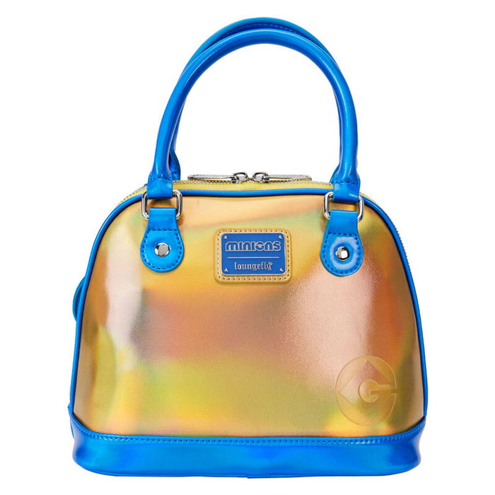 LOUNGEFLY Sac à bandoulière Minions Gru avec bandoulière réglable en cuir vegan et détails imprimés - Despicable Me