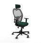 Piqueras y Crespo Chaise de Bureau 1D036G2 Vert