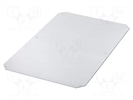 FIBOX Plaque de montage en acier