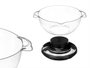 Kinvara Balance de Cuisine 5 kg avec Bol 2000 ml et Bec Verseur, Dimensions 26x17x22 cm, Assorti au Hasard (Set de 8)
