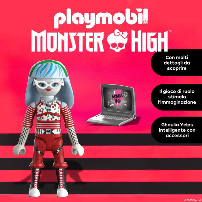 Playmobil Ghoulia Yelps Monster High