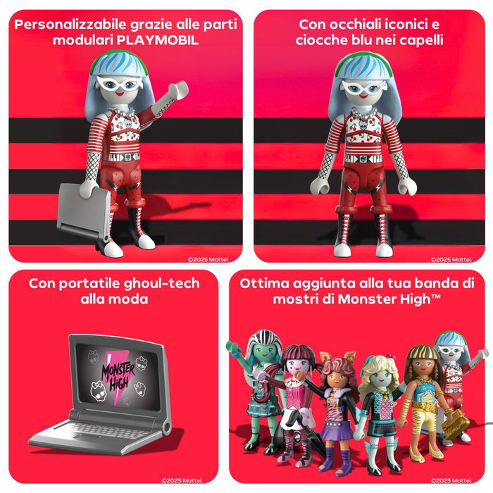 Playmobil Ghoulia Yelps Monster High