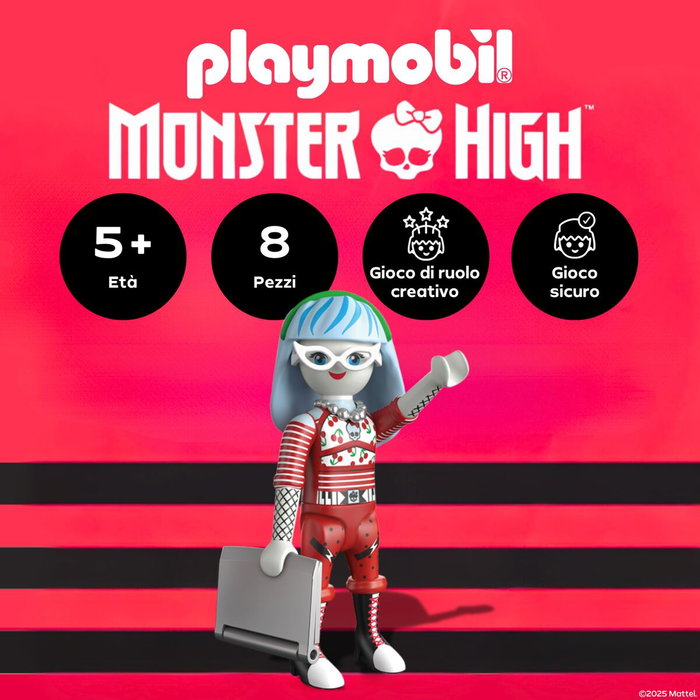 Playmobil Ghoulia Yelps Monster High