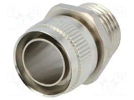 HELLERMANNTYTON Connecteur de bord droit HelaGuard SC M16 nickel
