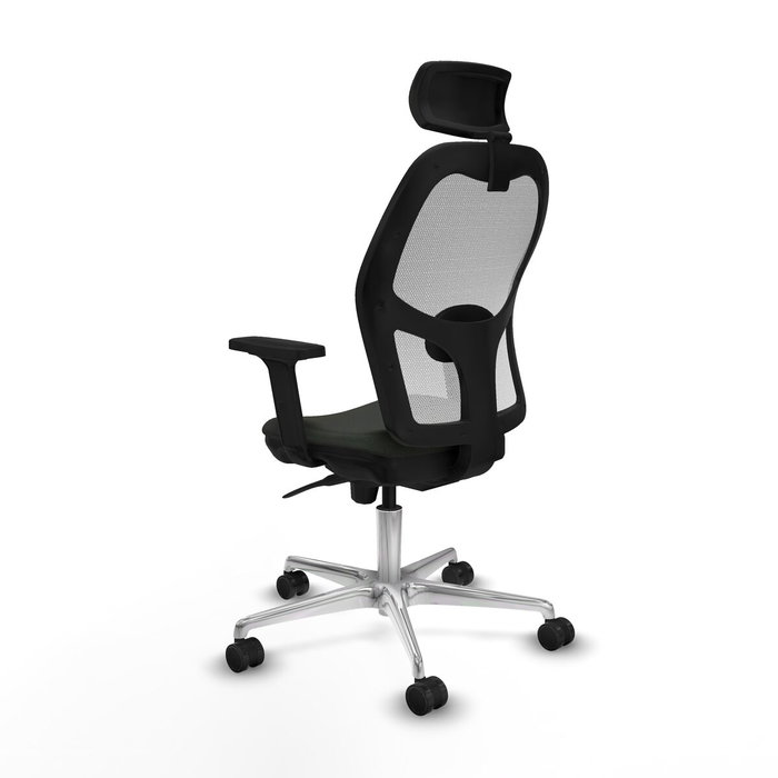 Piqueras y Crespo Chaise de Bureau avec Appui-tête Jorquera 2D086N2 Noir Piqueras y Crespo Chaise de Bureau avec Appui-tête Jorquera 2D086N2 Noir