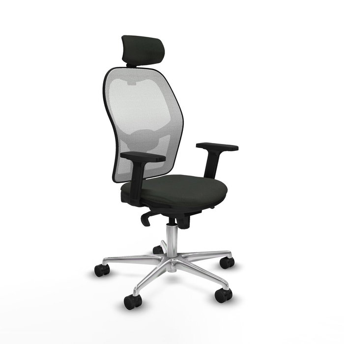 Piqueras y Crespo Chaise de Bureau avec Appui-tête Jorquera 2D086N2 Noir Piqueras y Crespo Chaise de Bureau avec Appui-tête Jorquera 2D086N2 Noir