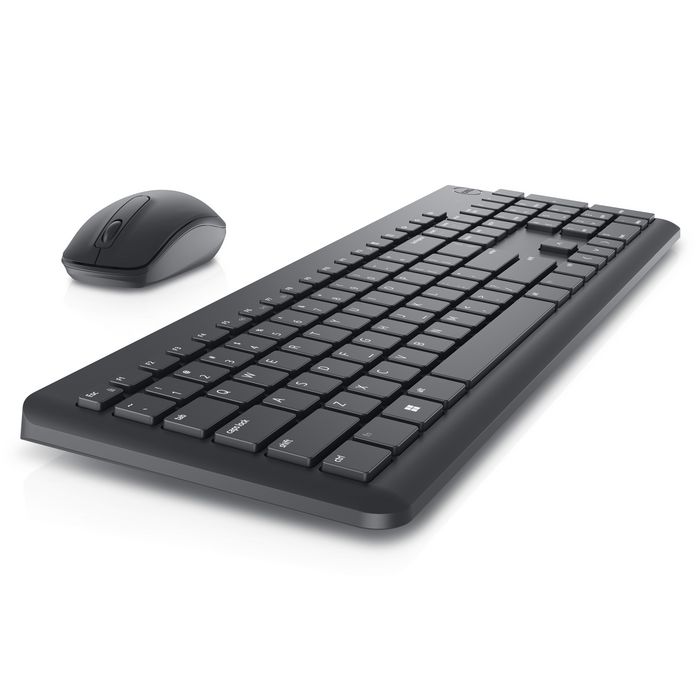 Dell KM3322W - Combo Clavier et Souris Sans Fil, International (États-Unis), QWERTY, pour Productivité au Quotidien