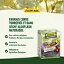 Algoflash Naturasol Engrais corne torréfiée et sang séché 1,5 kg - Pour cultures fruitières, potagères, ornementales, florales - Agriculture Biologique - Produit naturel