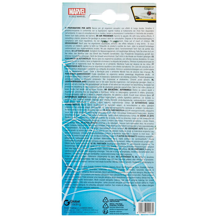 Licensing CZ11007 Désodorisant Voiture Spiderman Verve USB