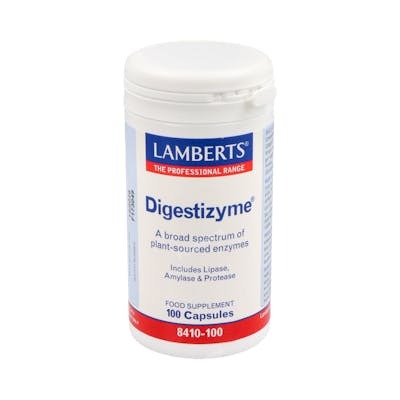 LAMBERTS Digestizyme Complexe d'Enzymes 100 capsules LAMBERTS Digestizyme Complexe d'Enzymes 100 capsules