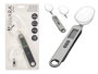 Kinvara Cuillère Doseuse Inox 500g Noir 24x3.5x12.5 cm (Set de 12)