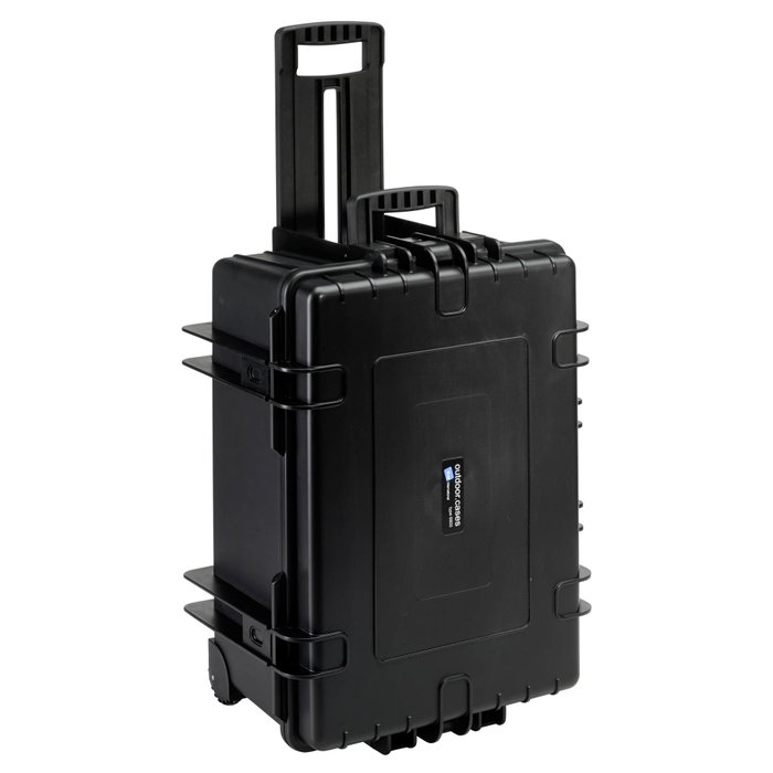 B&W Outdoor Case Type 6800 noir avec insert en mousse B&W Outdoor Case Type 6800 noir avec insert en mousse