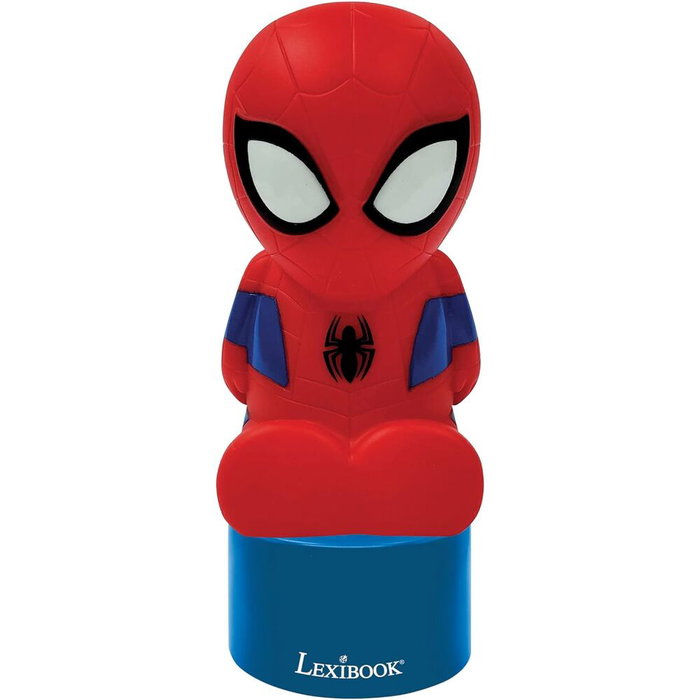 LEXIBOOK Altavoz luz nocturna Spiderman Marvel