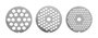 Kitchenaid 5KSMMGA Hachoir Viande Métal avec 3 Disques (8, 4.5, 3 mm) et Accessoires pour Émulsion, Pâté et Saucisses
