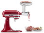 Kitchenaid 5KSMMGA Hachoir Viande Métal avec 3 Disques (8, 4.5, 3 mm) et Accessoires pour Émulsion, Pâté et Saucisses