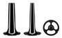 Kitchenaid 5KSMMGA Hachoir Viande Métal avec 3 Disques (8, 4.5, 3 mm) et Accessoires pour Émulsion, Pâté et Saucisses