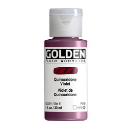 Golden Peinture Acrylique Fluide Violet Quinacridone 30 ml