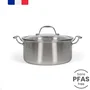 Livoo Faitout inox 24 cm MEP165 Triply