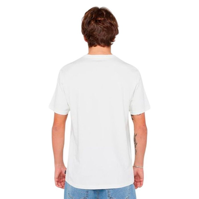 T-shirt à manches courtes homme Rip Curl Sportline Tubular Tee Blanc 15-16 Ans