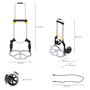 WOLFPACK LINEA PROFESIONAL Diable Maurer en aluminium 90 kg