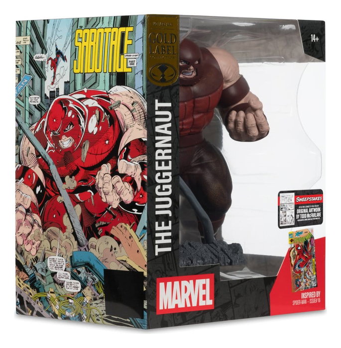 Marvel Collection statuette PVC 1/10 The Juggernaut (Spider-Man #16) Gold Label 17 cm