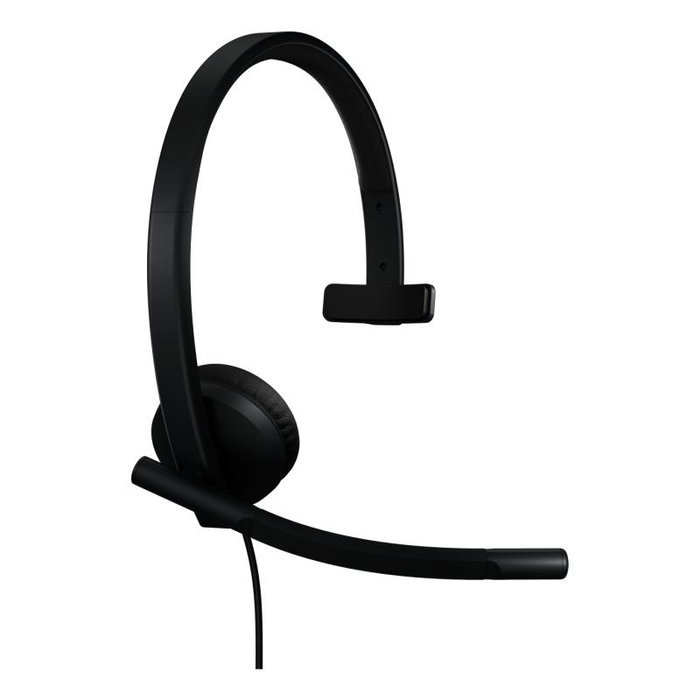 Logitech (981-001427) Casque d'affaires mono H570e pour Microsoft Teams avec USB-C