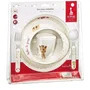 Sophie La Girafe Set Repas Kiwi - Assiette Creuse, Bol Anti-Brûlure Poignées, Gobelet et 2 Couverts Ergonomiques pour Bébé