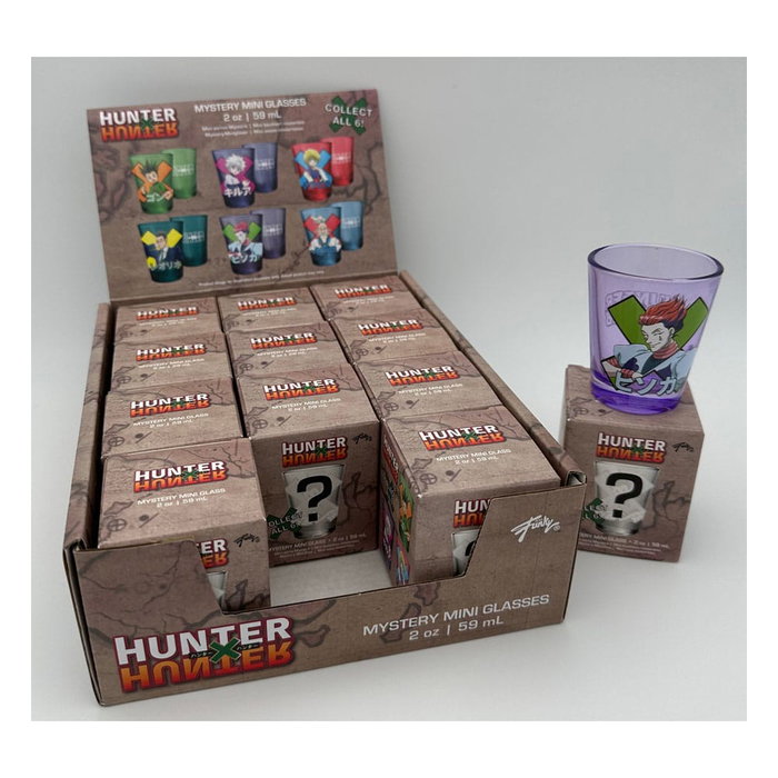 Hunter x Hunter (12) verres à shot Blind Box 59 ml Hunter x Hunter (12) verres à shot Blind Box 59 ml